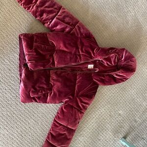 Old Navy Kids Jacket in Burgundy